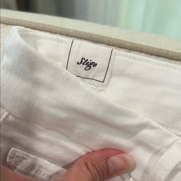 Frank & Eileen Women's White Sligo Ankle Jeans - Picture 4 of 12